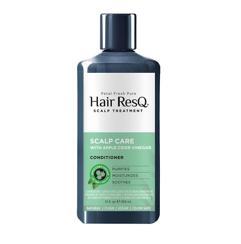 PETAL FRESH Кондиционер для кожи головы с экстрактом яблочного уксуса Hair ResQ petal fresh кондиционер легкий и увлажняющий для тонких волос без эффекта утяжеления hair resq