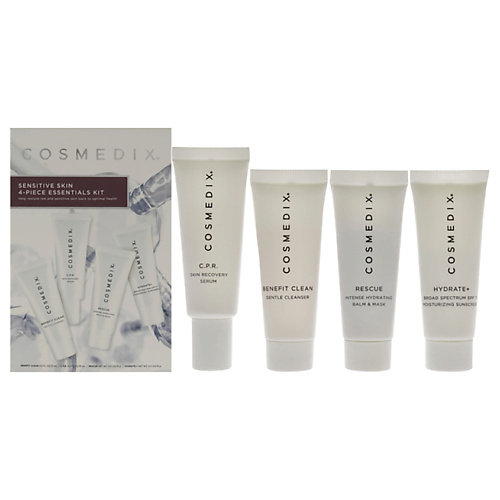 COSMEDIX Набор для лица для чувствительной кожи Sensitive Skin Essentials Kit cosmedix набор для лица подготовительный treatment prep essentials kit