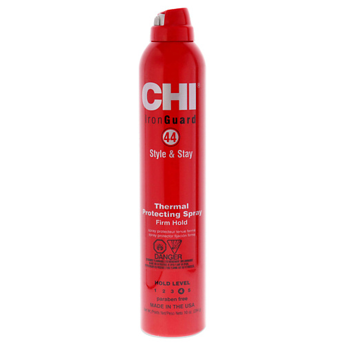 CHI Лак-спрей для волос сильной фиксации термозащитный 44 Iron Guard Style Stay Firm Hold Protecting Spray спрей для быстрой укладки style instant blowout