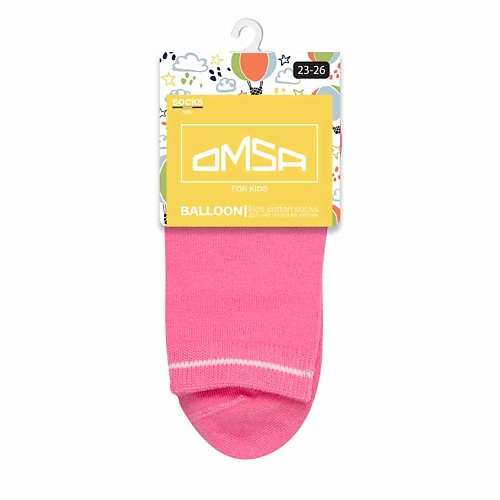 OMSA Kids 21P61 Носки детские лапки Rosa 0 omsa kids 22р61 носки детские фрукты fuxia 0