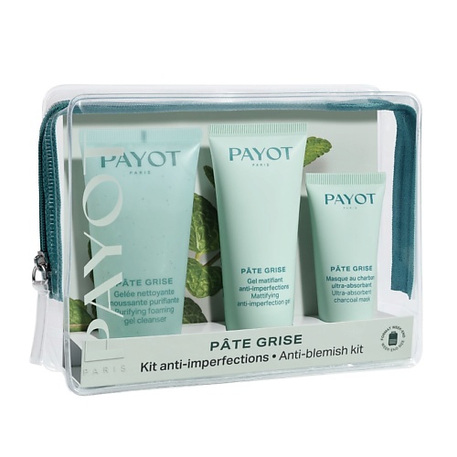 PAYOT Набор Pate Grise Anti-Blemish Kit скраб payot gommage amande delicieux