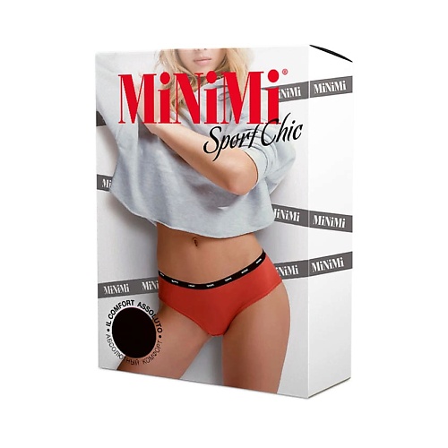 MINIMI MS231 Трусы женские Panty Nero 0 minimi trend 4203 носки женские в горошек nero 0