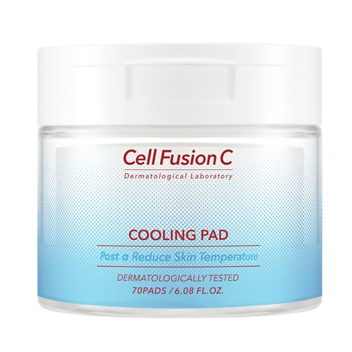 CELL FUSION C Диски для лица охлаждающие и успокаивающие Cooling Pad очищающее средство cell fusion c