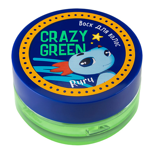 MORIKI DORIKI Воск для укладки волос Crazy Green Ruru crazy color оттеночный краситель для волос capri blue сине голубой 44