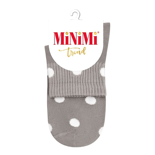 MINIMI Trend 4209 Носки женские высокая резинка Grigio Chiaro 0 sisi носки женские optic 40 в полоску резинка с люрексом