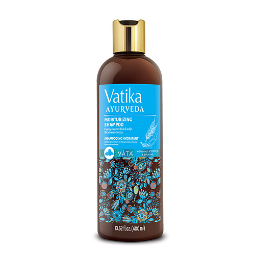 VATIKA AYURVEDA Шампунь для питания и увлажнения сухих и поврежденных волос ВАТА ДОША увлажняющий шампунь для сухих и поврежденных волос amethyste hydrate shampoo 52001 250 мл