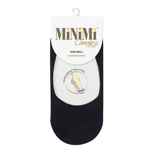 MINIMI Bell Подследники женские Nero 0 minimi cotone 1203 носки женские меланж blu 0