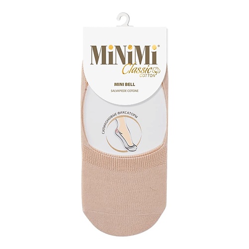 MINIMI Bell Подследники женские Beige 0 minimi fresh 4101 носки женские двойная резинка bianco 0