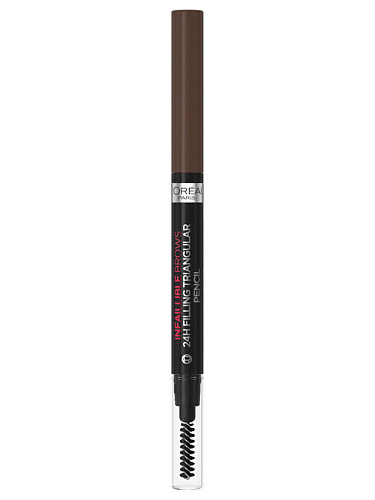 L'ORÉAL PARIS Карандаш для бровей INFAILLIBLE Brows Triangular Pencil водостойкий автоматический карандаш для бровей automatic pencil for brows 17775 b02 grey brown 0 28 г