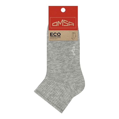 OMSA Eco 253 Носки женские средняя длина Grigio Melange 0 omsa classic 204 носки мужские средняя длина всесезон grigio scuro 0