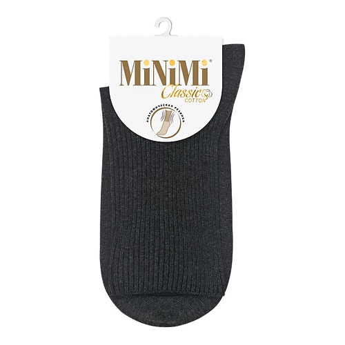 MINIMI Cotone 1203 Носки женские меланж Nero 0 minimi trend 4209 носки женские высокая резинка menta 0
