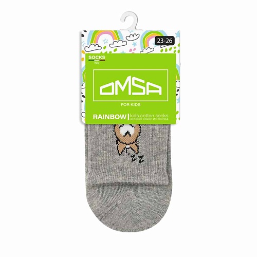 OMSA Kids 21P73 Носки детские Корги Grigio Melange 0 playtoday носки детские трикотажные для мальчиков disney