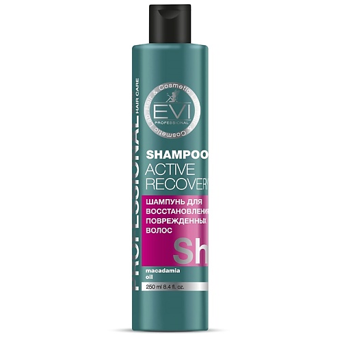 Шампунь для волос EVI PROFESSIONAL Шампунь Активное восстановление для поврежденных волос Professional Salon Hair Care Shampoo Acive Recovery ollin professional шампунь shampoo hair