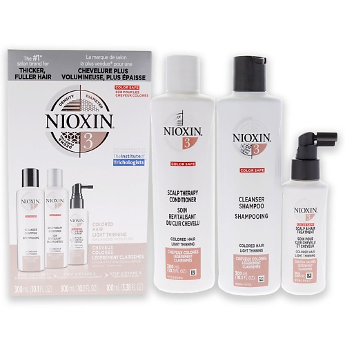 NIOXIN Набор для окрашенных волос System 3 XXL nioxin cleanser system 5 очищающий шампунь система 5 300 мл