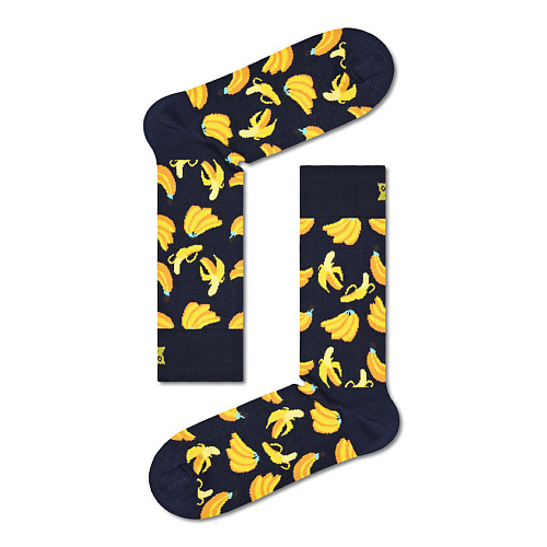 HAPPY SOCKS Носки Banana 6550 the cheeses of france vintage french cheese guide socks shoes non slip soccer stockings happy socks