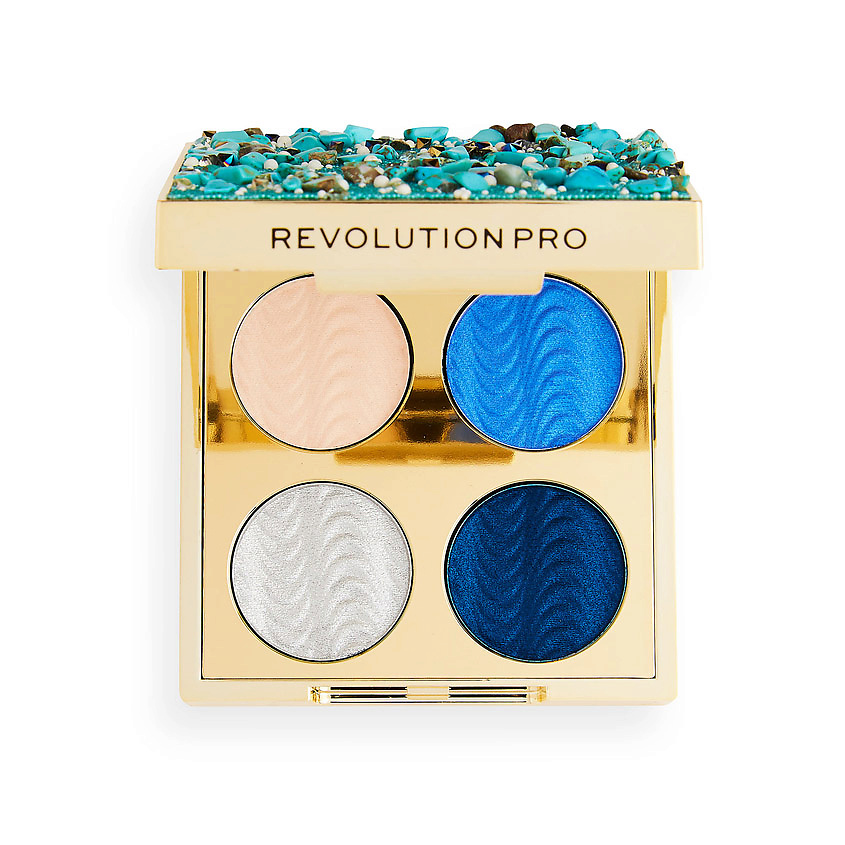 REVOLUTION PRO Палетка теней для век ULTIMATE EYE LOOK PALETTE Ocean Treasure RPR000102 - фото 2