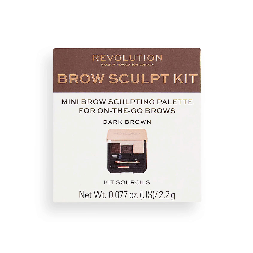 фото Revolution makeup набор для моделирования бровей brow sculpt kit