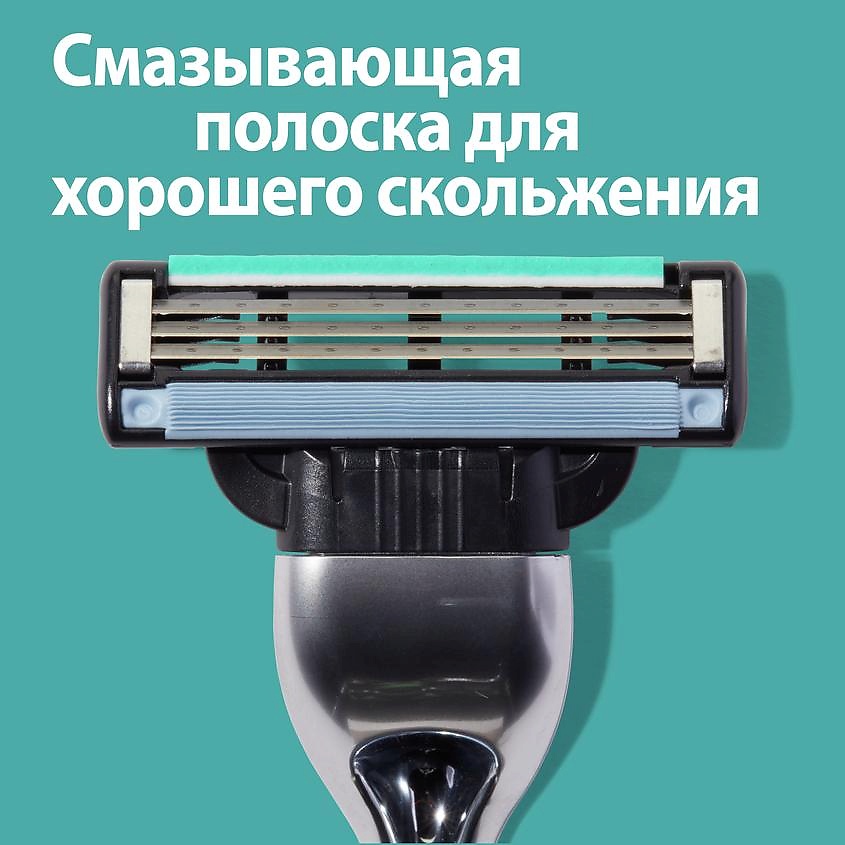 фото Gillette сменные кассеты для бритья mach3