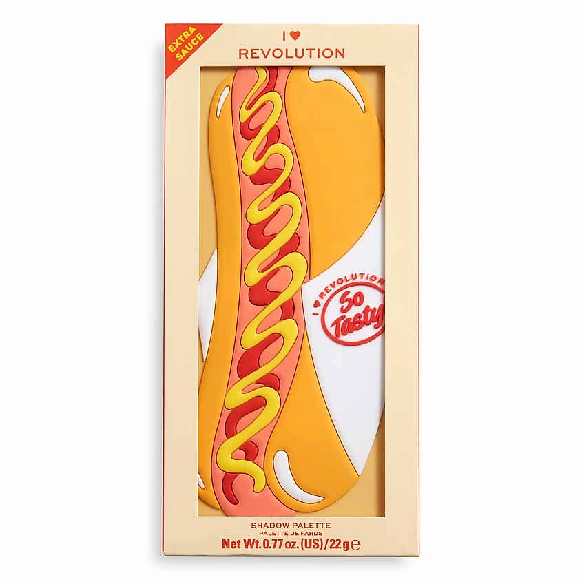 I HEART REVOLUTION Палетка теней для век TASTY Hot Dog IHR309773 - фото 2