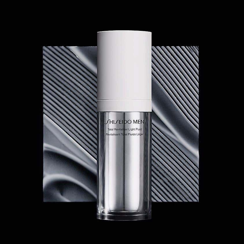 фото Shiseido комплексный омолаживающий флюид для лица men total revitalizer light fluid