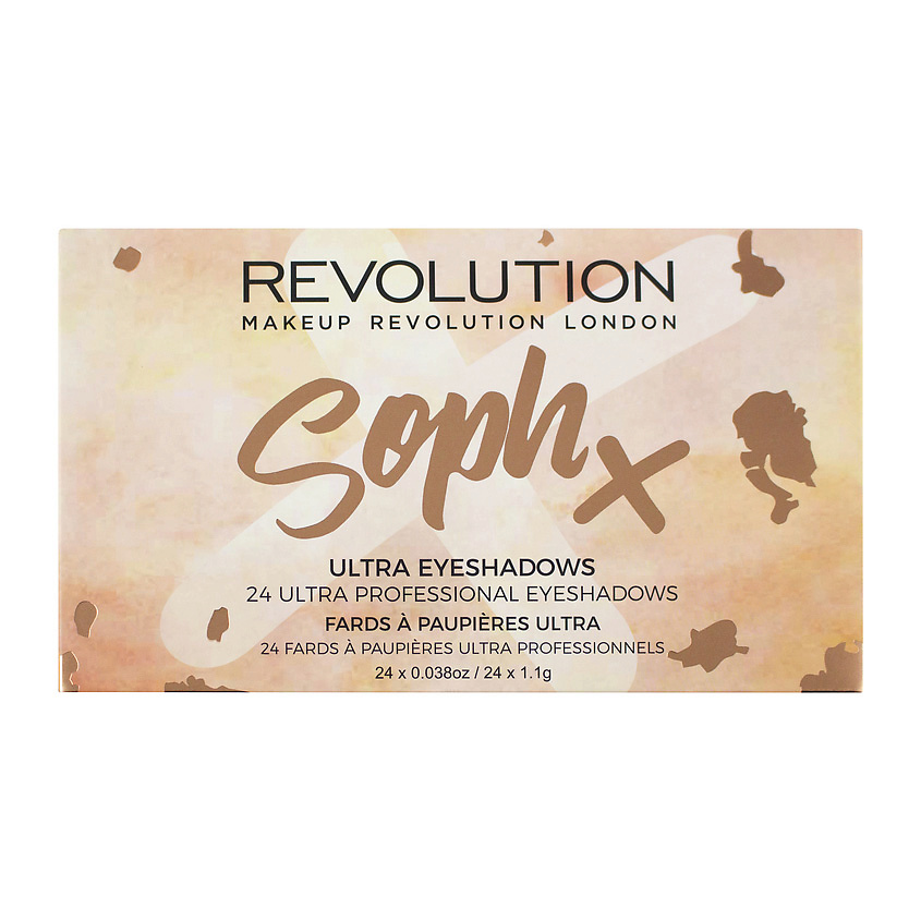 REVOLUTION MAKEUP Палетка теней для век Палетка теней SophX Ultra Eyeshadows RVM000090 - фото 3