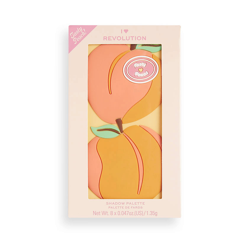 I HEART REVOLUTION Палетка теней для век MINI TASTY Peach IHR309767 - фото 6