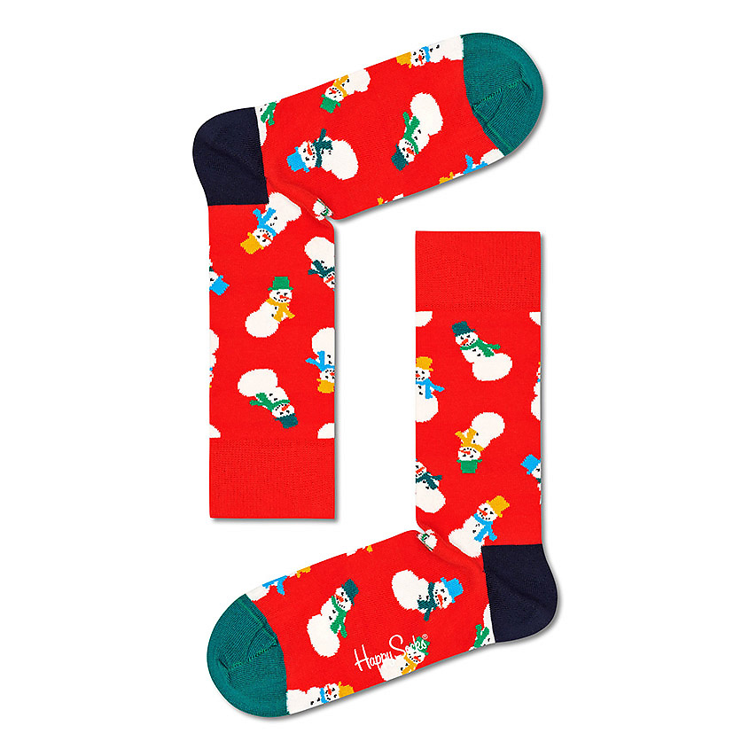 HAPPY SOCKS Набор носков Happy Socks Snowman 2 пары HPS000272 - фото 4