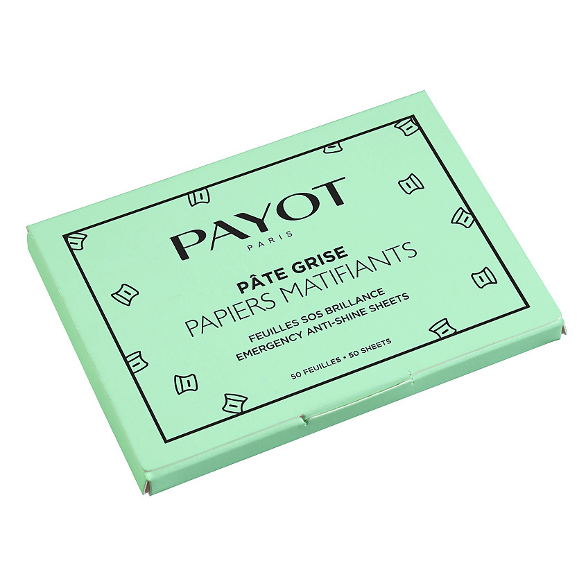 фото Payot салфетки для лица матирующие pate grise