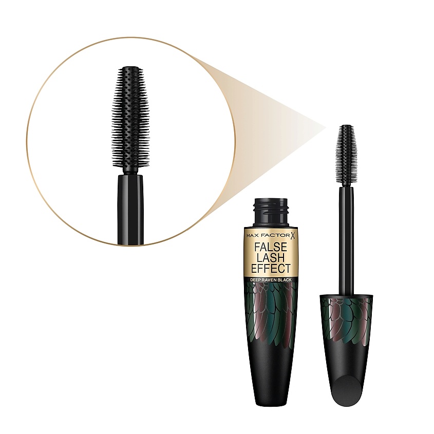 MAX FACTOR Тушь с эффектом накладных ресниц False Lash Effect Raven Black, фото 6