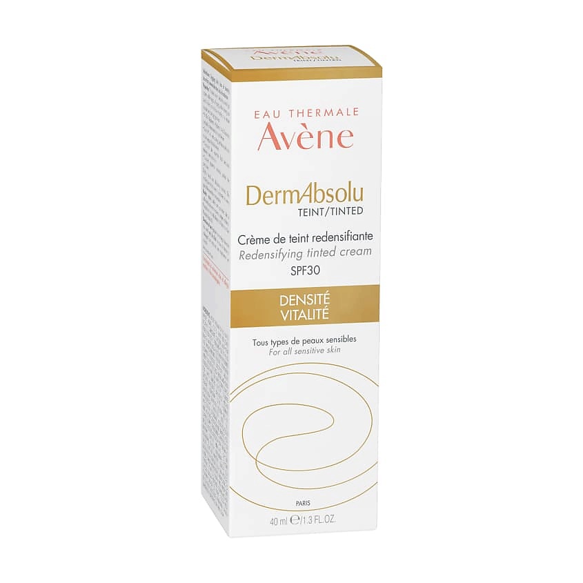 AVENE Крем для упругости кожи лица с тонирующим эффектом SPF 30 DermAbsolu Teint Redinsifying Tinted Cream, фото 5