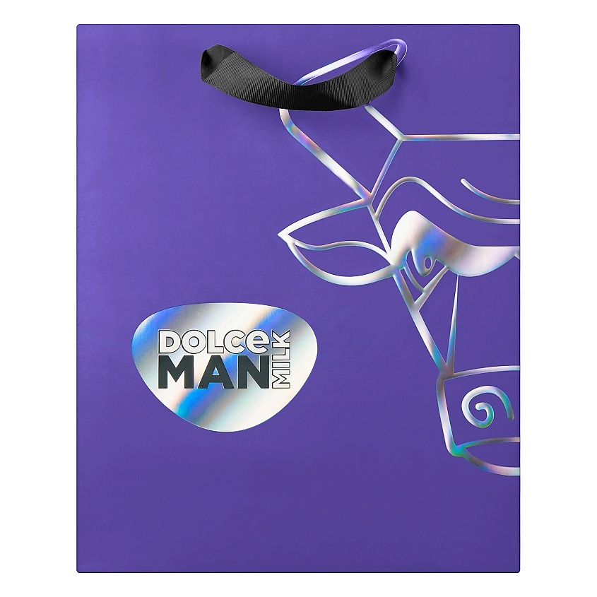 DOLCE MILK Подарочный пакет 20 фиолетовый MAN CLOR20505 - фото 2