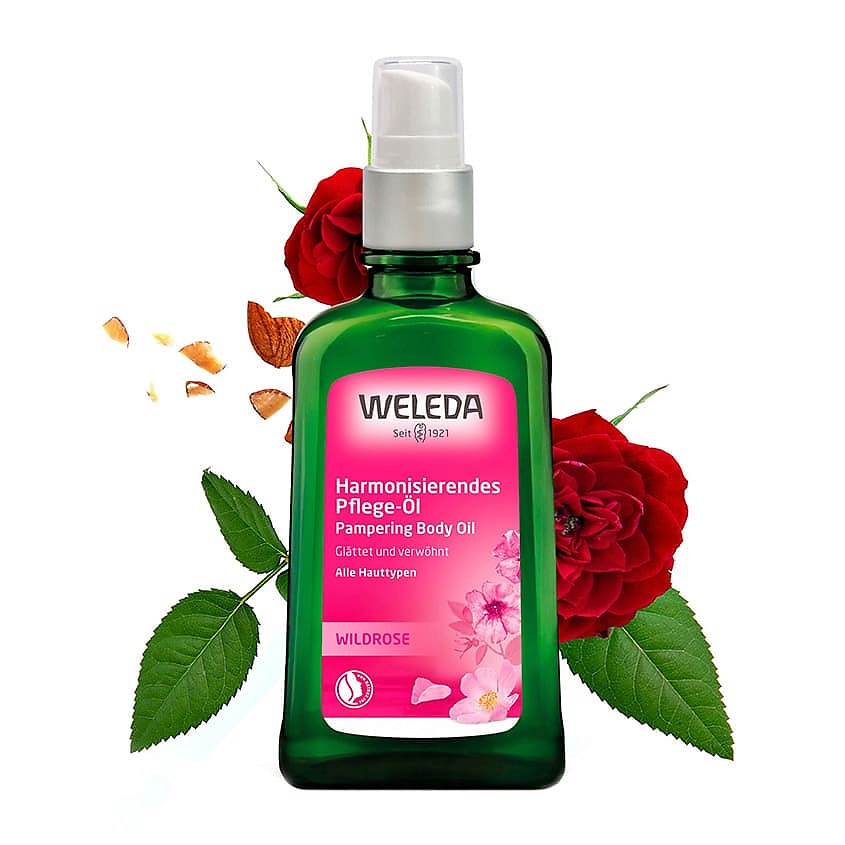 WELEDA Розовое нежное масло для тела Wild Rose Body Oil, фото 2