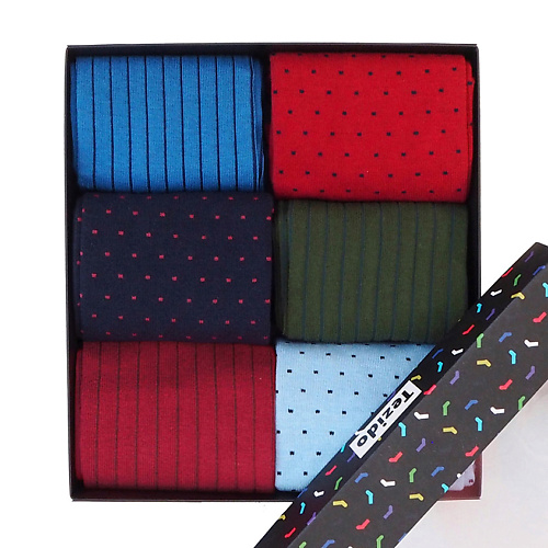 TEZIDO Подарочный набор носков tezido носки в горошек
