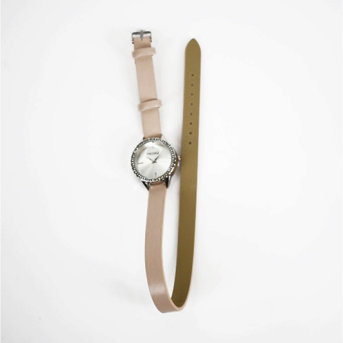 TWINKLE Наручные часы с японским механизмом beige doublebelt наручные часы женские ника viva серебристые