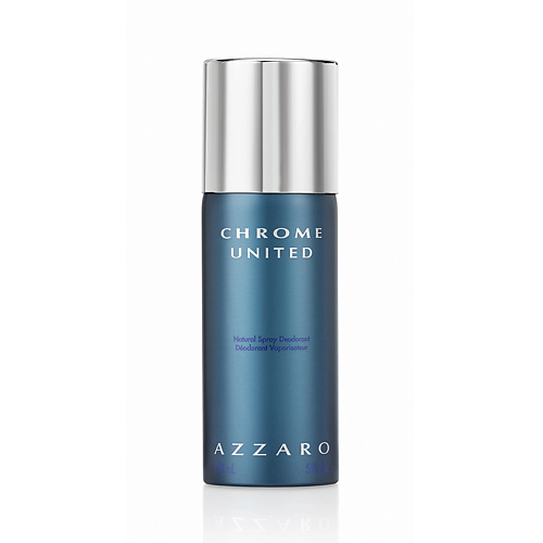 AZZARO Дезодорант-спрей Chrome United azzaro шампунь для тела и волос wanted