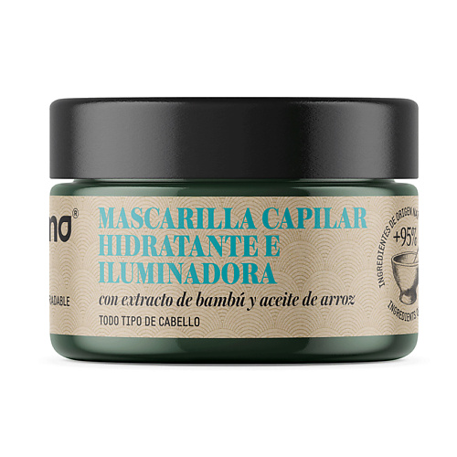 ECODERMA Маска для волос увлажняющая и придающая блеск увлажняющая маска для волос вдохновение дня signature moisture masque a super indulgence or137 1000 мл