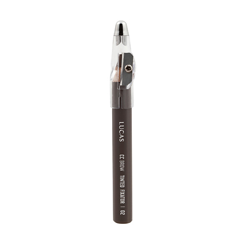 LUCAS Восковый карандаш для бровей Tinted Wax Fixator CC Brow lucas линейка для бровей с вырезом для носа