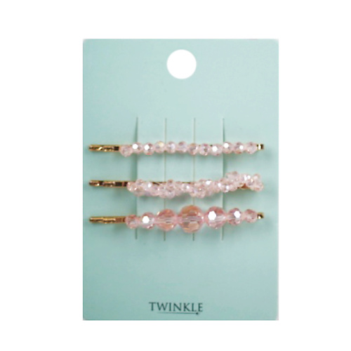 TWINKLE Заколки для волос Pink Stones twinkle заколки для волос pink stones