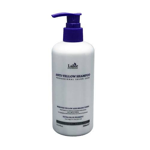LADOR Шампунь для светлых волос Anti-Yellow Shampoo lador шампунь и кондиционер для поврежденных волос damage protector acid shampoo