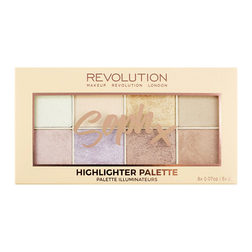 REVOLUTION MAKEUP Хайлайтер Soph Highlighter Palette хайлайтер revolution makeup bubble balm highlighter bronze