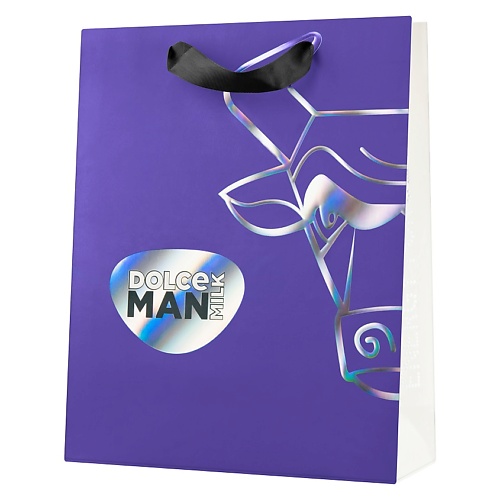 DOLCE MILK Подарочный пакет 20 фиолетовый MAN