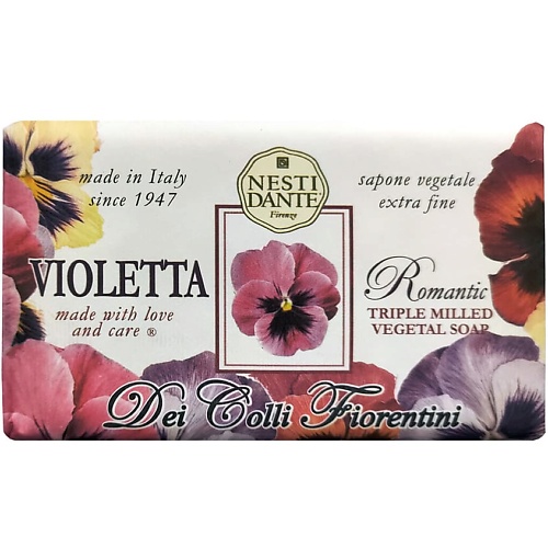 NESTI DANTE Мыло Dei Colli Fiorentini Violetta косметическое мыло nesti dante женьшень и ячмень 250 г