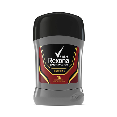 REXONA Антиперспирант стик мужской CHAMPIONS rexona антиперспирант карандаш без запаха