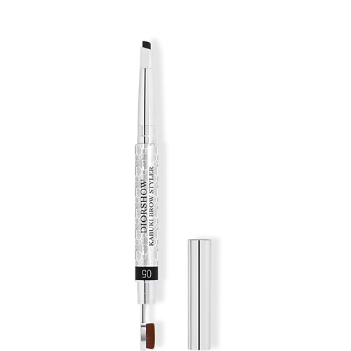 фото Dior diorshow kabuki brow styler водостойкий кремовый карандаш для бровей с кистью кабуки