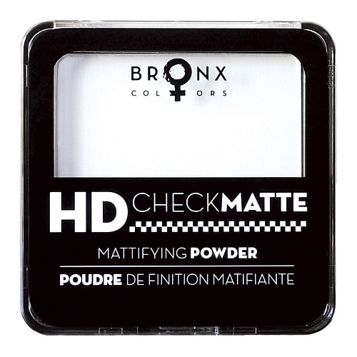 BRONX COLORS Пудра компактная HD Mattifying Finishing Powder bronx colors палетка для стробинга strobing palette