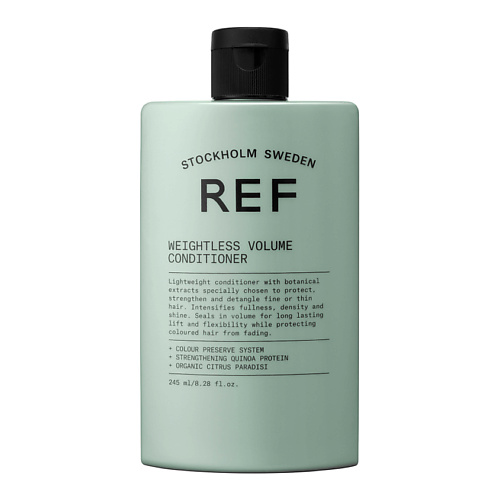 REF HAIR CARE Кондиционер для объема волос кондиционер сильвер care silver conditioner 21405 1000 мл