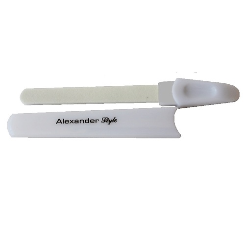 ALEXANDER STYLE Пилка для ногтей N600 минеральная пилка полировка iron style ky 7831 1 шт