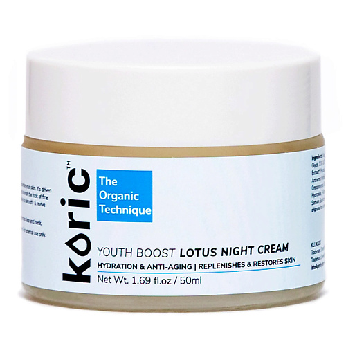 фото Koric крем для лица ночной youth boost lotus night cream