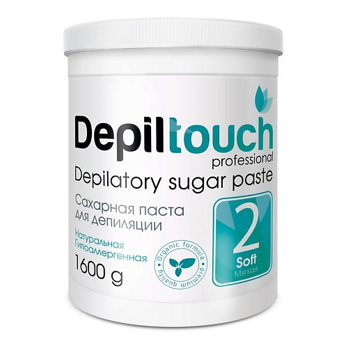 DEPILTOUCH PROFESSIONAL Сахарная паста для депиляции №2 мягкая Depilatory Sugar Paste семена петрушка сахарная 1 г б п
