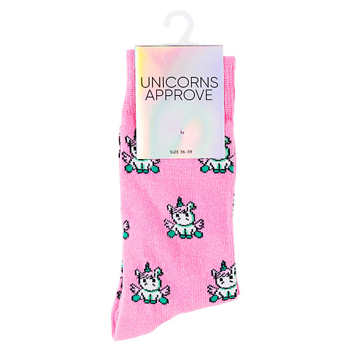 UNICORNS APPROVE Носки женские, модель: JACKIE, цвет: розовый unicorns approve носки женские модель jackie цвет розовый